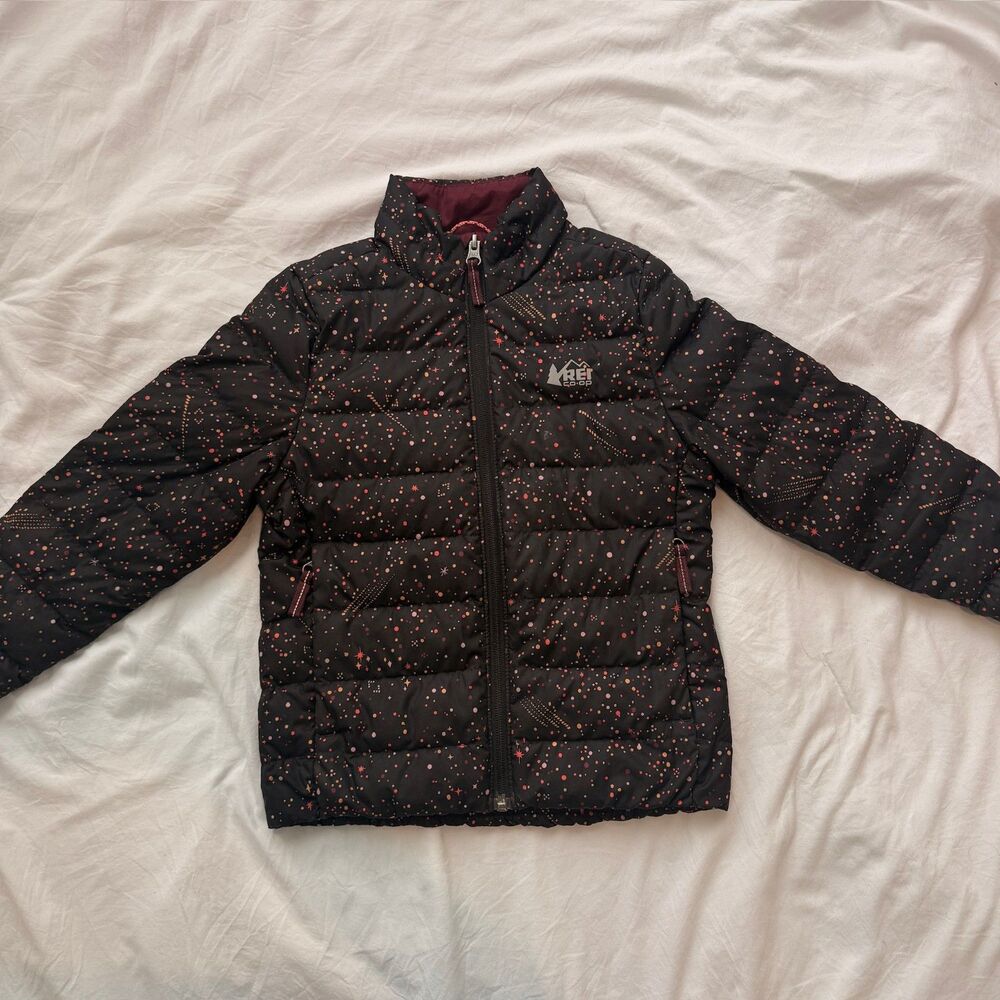 REI Co-op Kids Puffer Jacket with Star Pattern